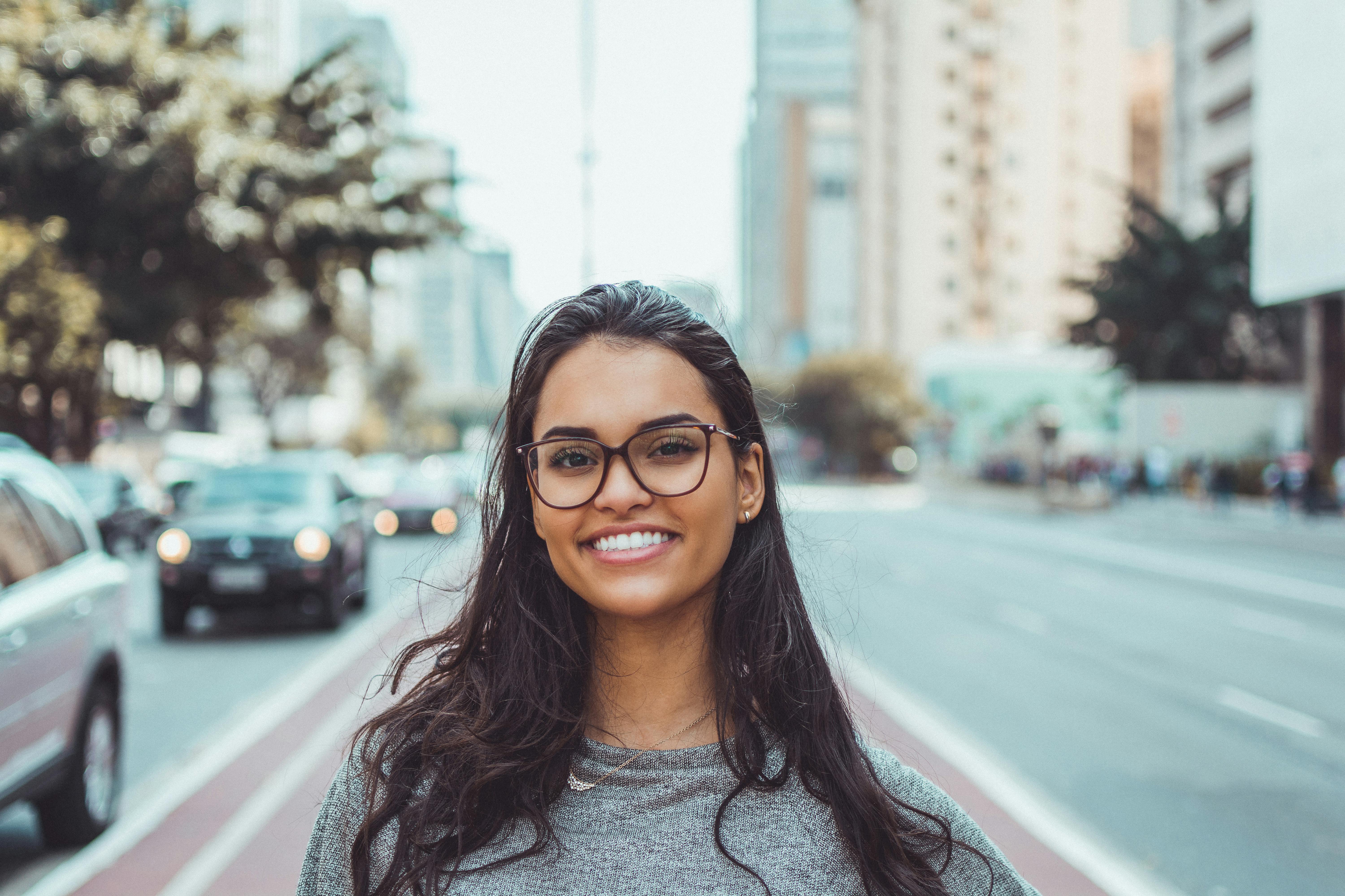 Person smiling at camera