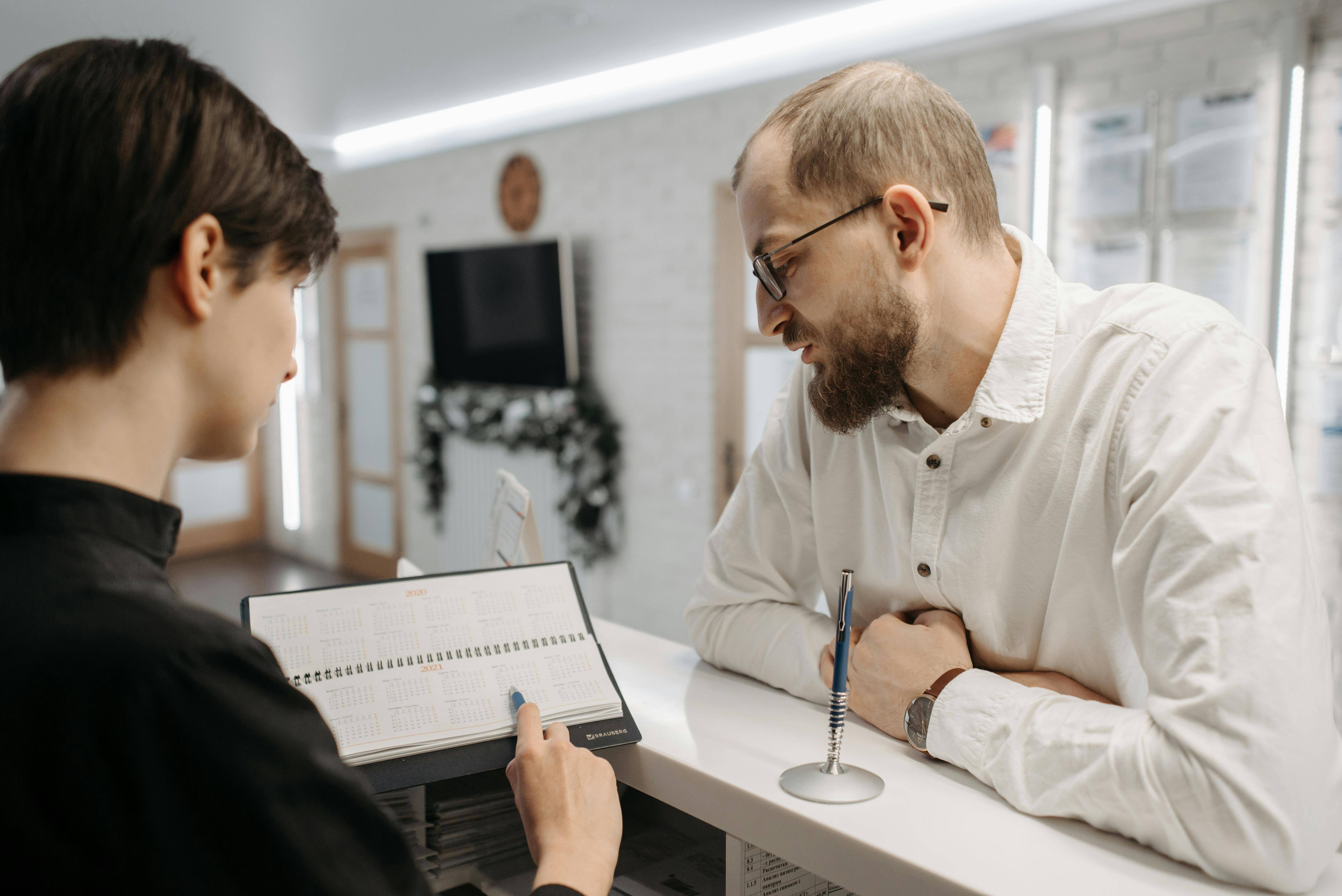 Scheduling a dental appointment